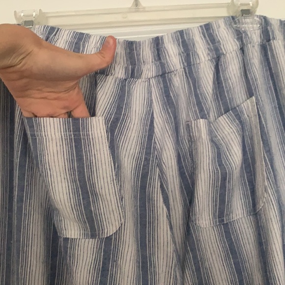 Linen Drawstring Pants - Picture 7 of 7